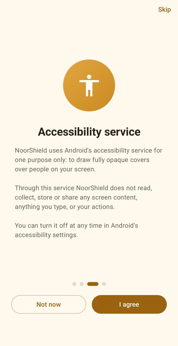 Accessibility disclosure, you decide